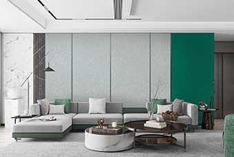 阿坝轻奢风格-客厅