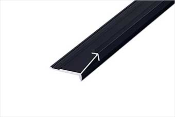 阿坝航空纤维墙咔铝合金阳角线（哑黑氧化）