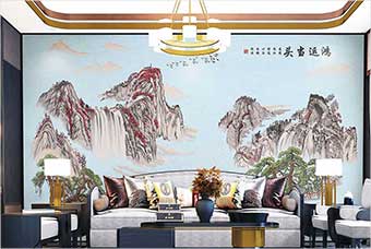 阿坝森佰汇航空纤维墙咔（鸿运当头）